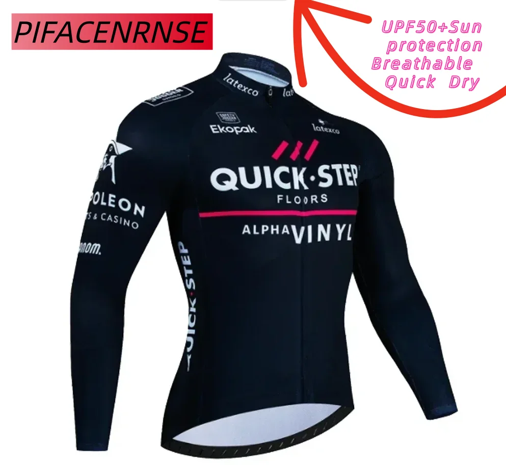 Conjunto de Ropa de Ciclismo para Hombre, Jersey de Ciclismo del Giro de Italia 2026, Manga Larga, Pantalones de Ciclismo de Montaña y Carretera, Ropa Ciclismo