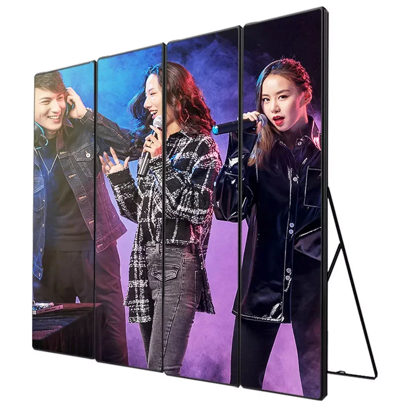 55 Inch Indoor P1.875mm  Full Color High Refresh Poster LED China Video Message Led Display Video China Led Video