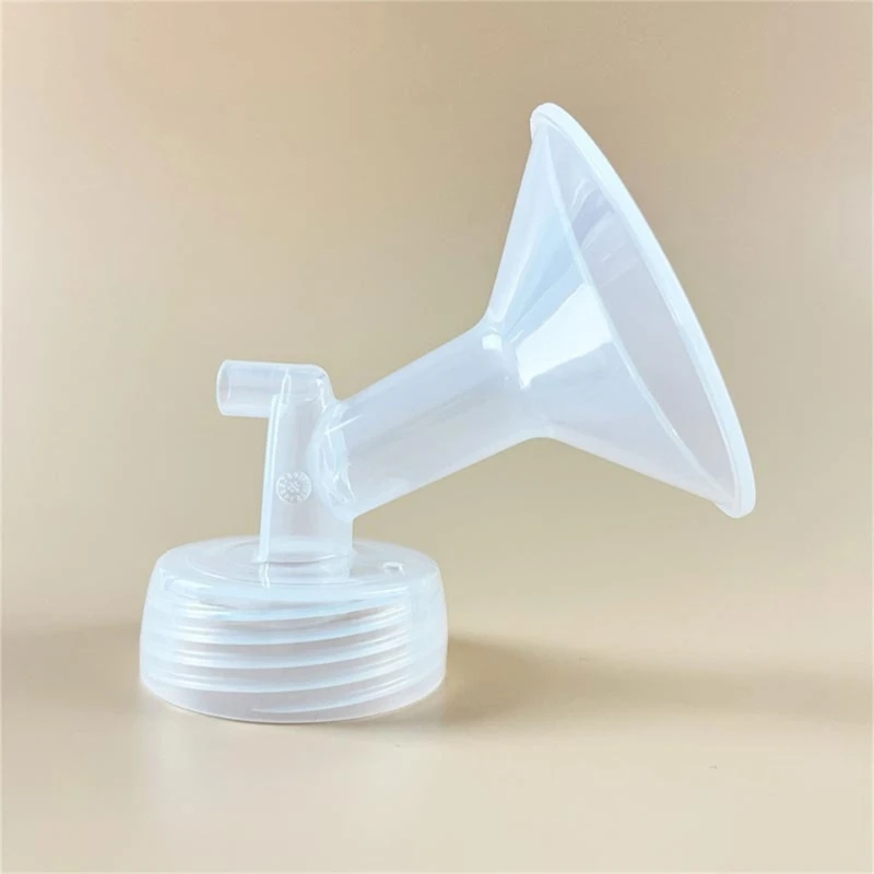 Upgraded Wide Neck Pump Part Wide Mouth Flange 18mm/19mm/20mm Breast Pump Cushion Breast Pump Sizing Food Grade