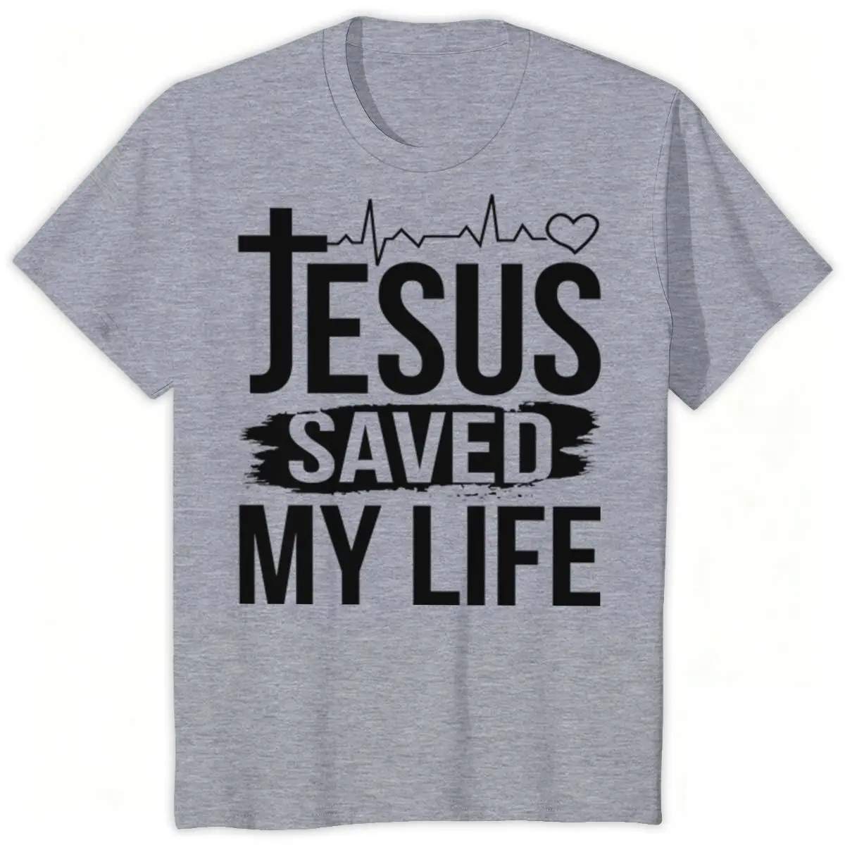

Jesus Save My Life Print Women Men T Shirt Short Sleeve O Neck Tshirt Luminous Ladies Tee Shirt Tops