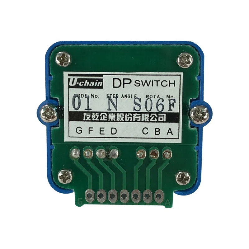 

U-chain 01J 01N 02J 02N 4QN 21N Taiwan Band Switch Digital Code Rotary Switch