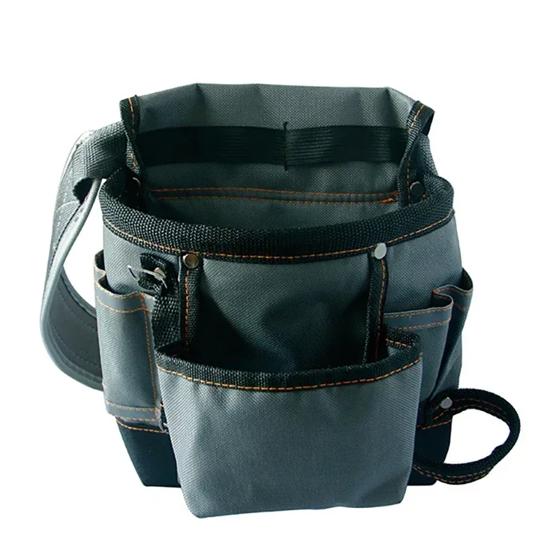 Canvas Oxford Tool Waist Belt Toolbag Professional Wear Resistant Electrician Bag Storage Hardware Tools Pouch Bag Organizer