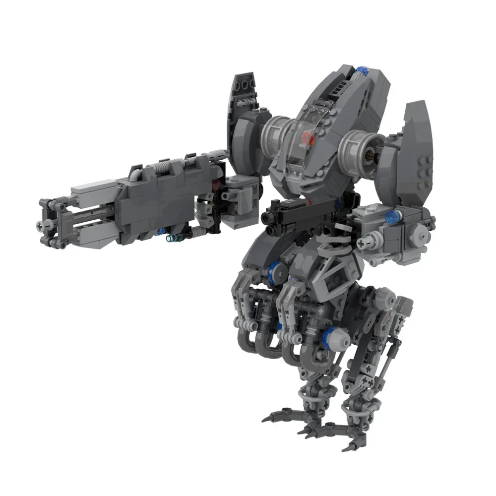 Gobricks MOC Mechanical Power Armor Phobos Battle Robot Building Blocks Model Battlefield Robots  Bricks Assembly Toys Gifts