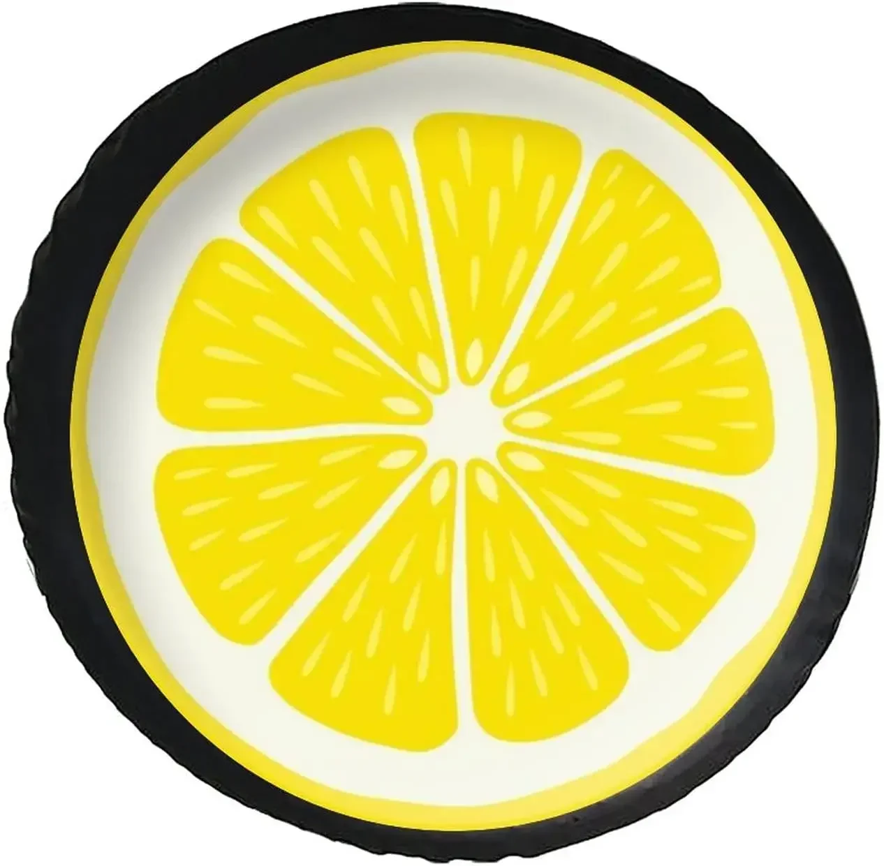 Lemon Spare Tire Cover for Trailer RV Wheel Covers Protectors Weatherproof Universal Fit for SUV Truck Camper Travel Vehicle