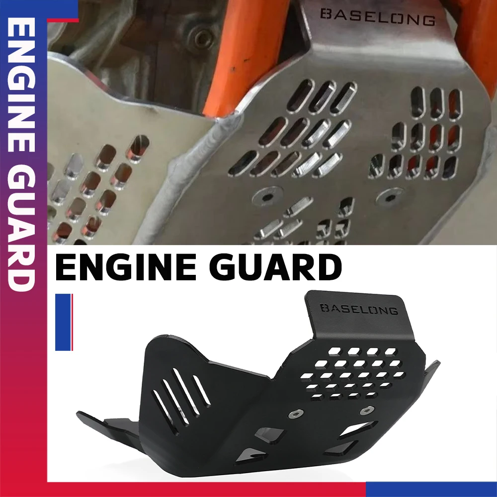 

For 500 EXC-F XCW 450 XCF-W 2012-2016 Engine Skidplate Skid Plate Guard For Husqvarna FE450 FE501 FE201 2014-2016 FC450 FC501