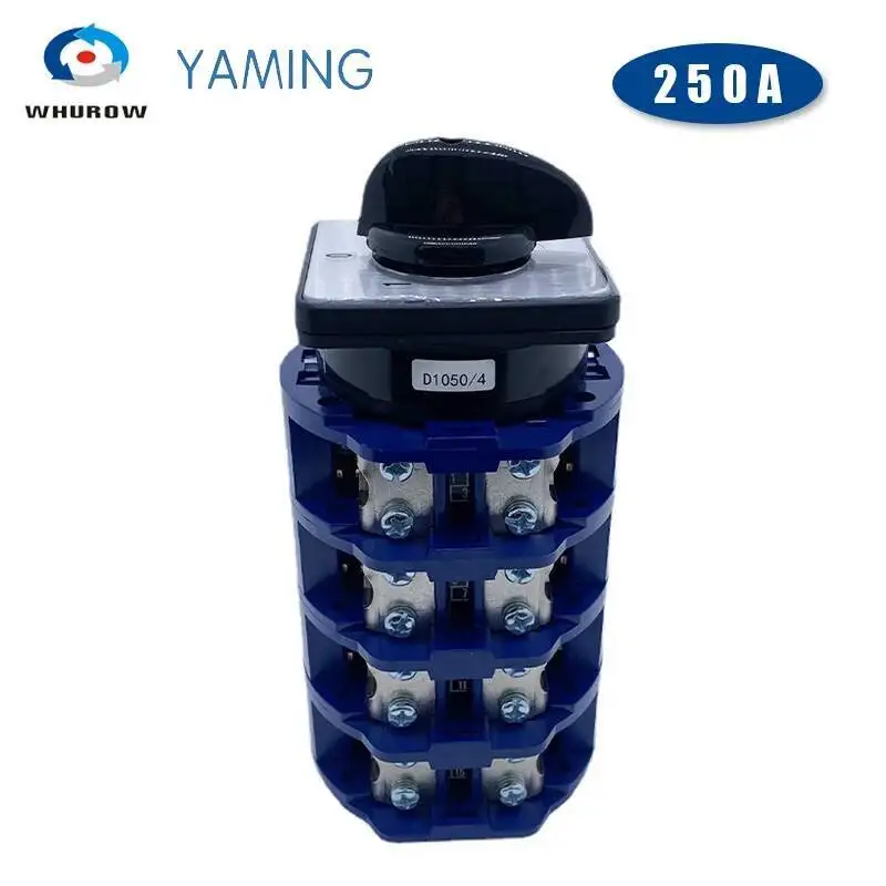 250A Thay Đổi-Trên Cam Công Tắc LW26-250/4 3 Bánh Đa Năng 4 Dây Đôi Nguồn Điện Cung Cấp Động Cơ Phía Trước Và đảo Ngược