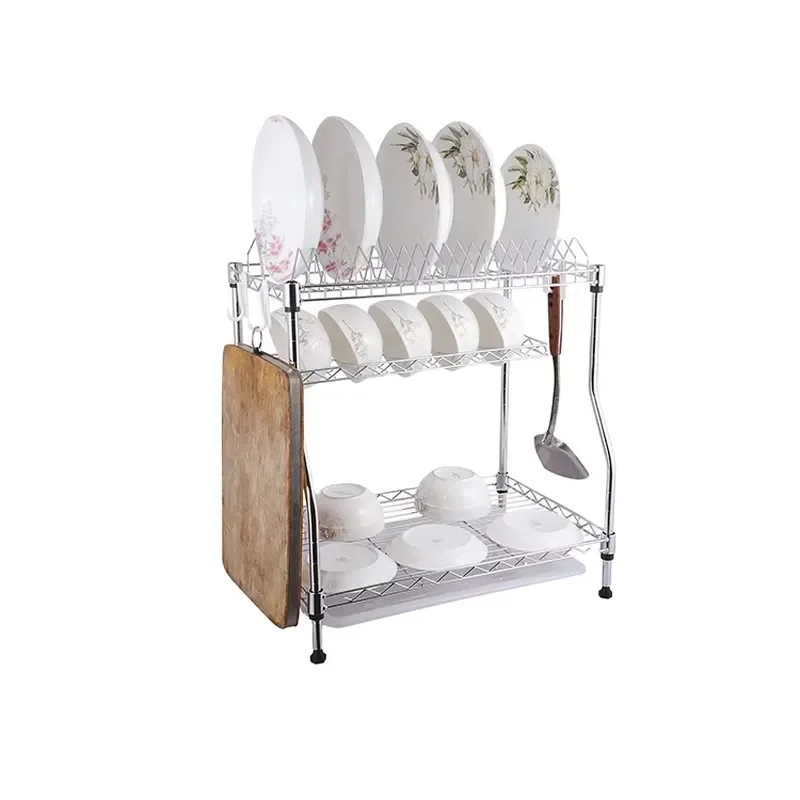for Newly Designed 3 Story Dish Rack Kitchen with Stainless Steel