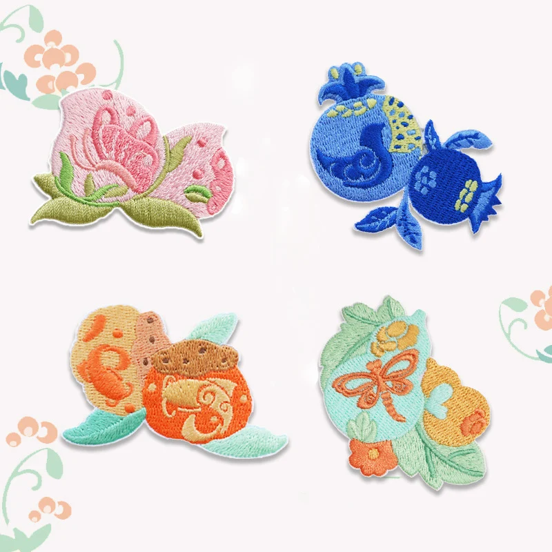 

1 шт., 3*6 см, наклейка на нашивку, вышивка, цветочные наклейки для сумки для одежды, декоративная паста «сделай сам», напрямую