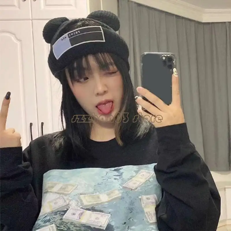 367C هالوين بالاكلافا الدب الأذن قبعة وشاح الدب الأذن بالاكلافا قبعة حفلة الهالوين #1