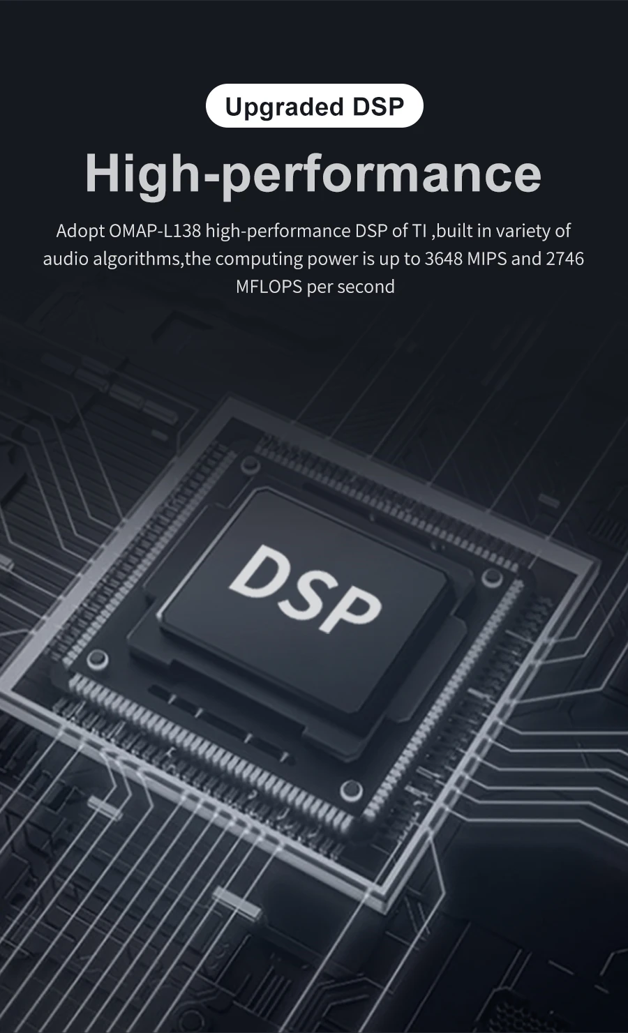 Prosesor Audio DSP 96K Profesional Manajemen Speaker 4x8 4 Input 8 Keluar Prosesor Audio Digital