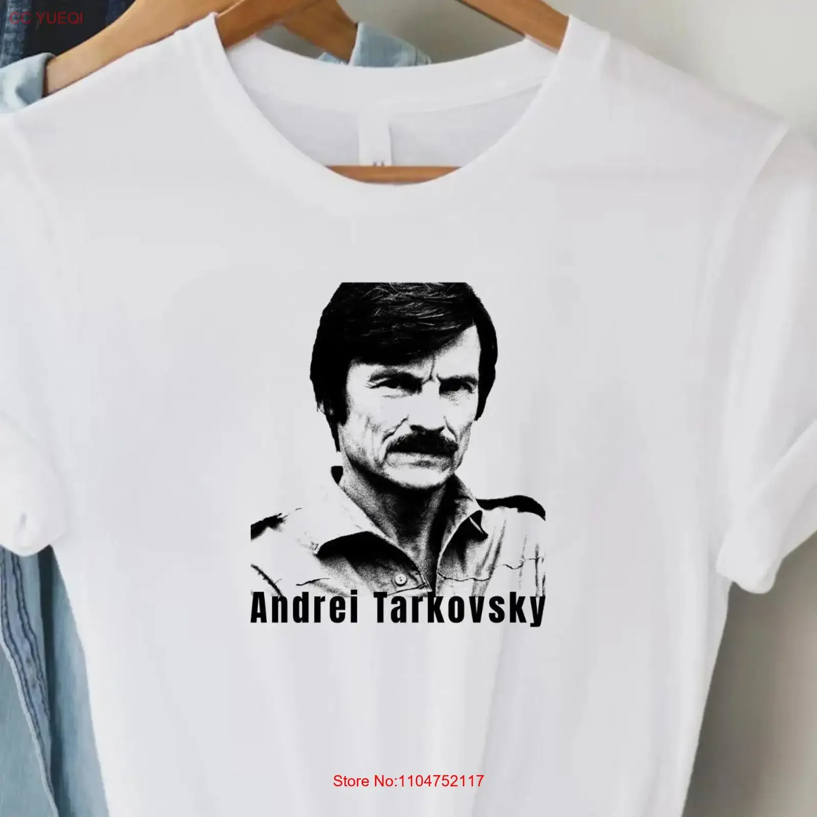 Andrei Tarkovsky Tribute T Shirt Bold for Arthouse Cinema Lovers Filmmakers vintage Washed homme Stylish Breathable fashion