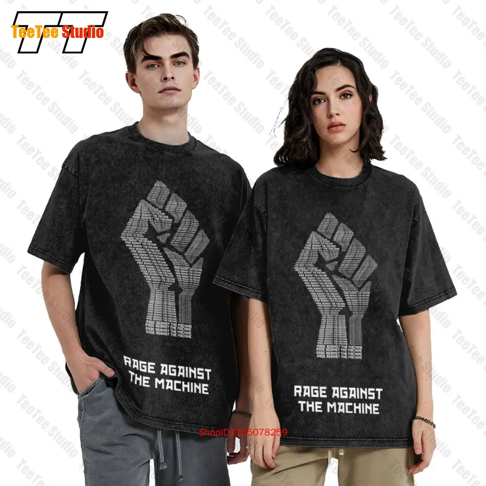 Banda de Rock Rage Against The Machine Ratm Zack De La Rocha Tim Commerford camiseta extragrande P7QP