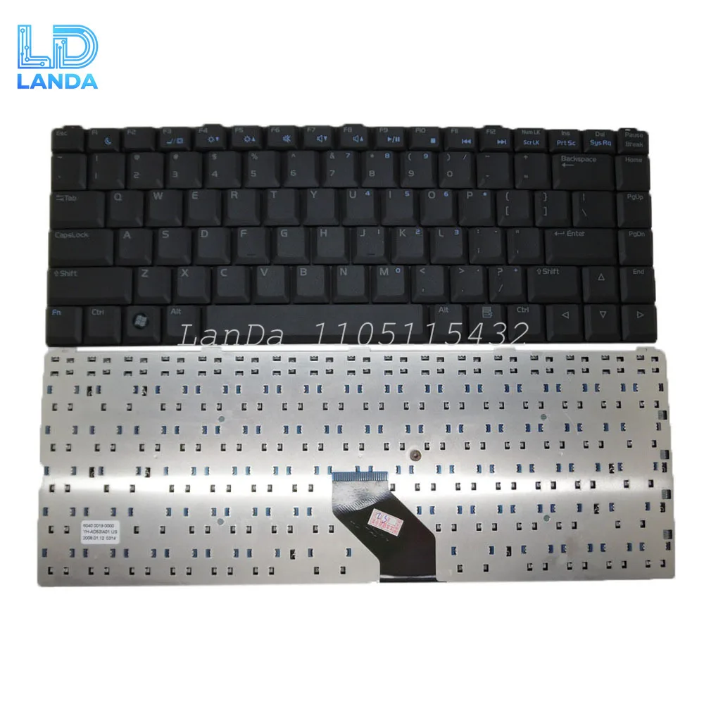 Laptop Keyboard For Tongfang X410A YH-AD53IA01 US English US Black New