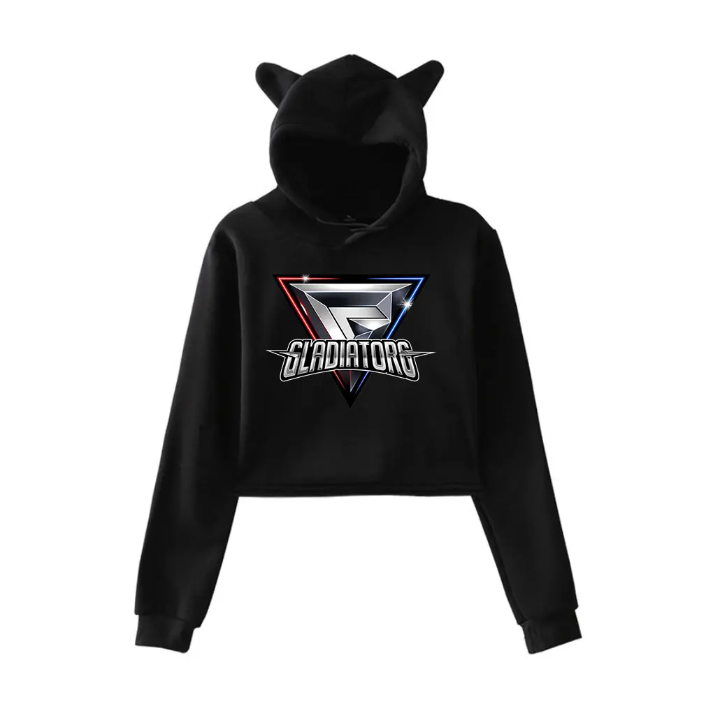 

Gladiator Group hooded tv show merch hooded kawaii cat ear drawstring men/women fashion pullovers