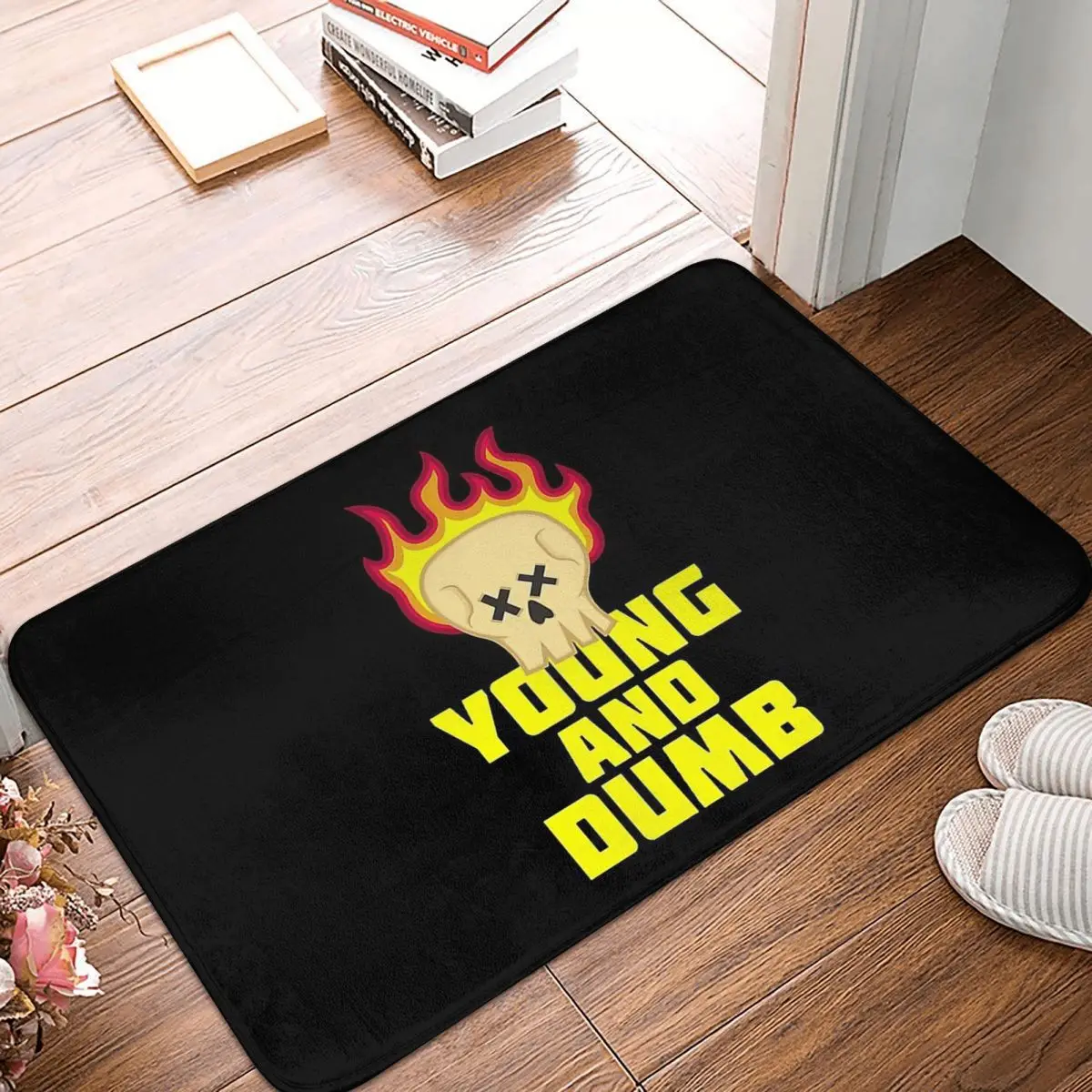 Broke Girls Bedroom Mat Young And Dumb Doormat Kitchen Carpet Entrance Door Rug Home Decoration