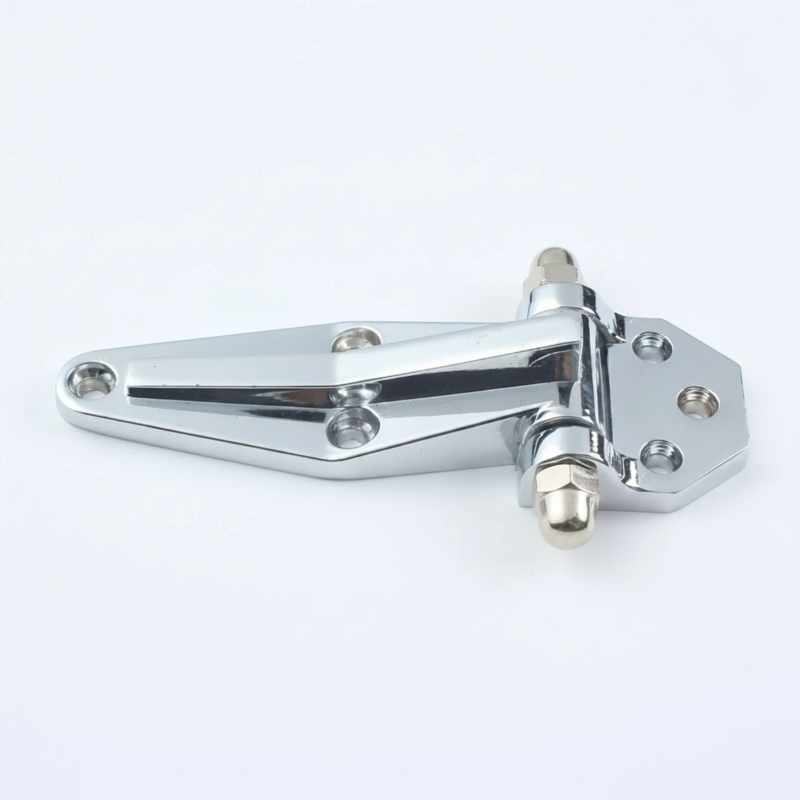 Metal Hinge with Gold Tips Sturdy Barrel Hinge Hardware Decorative Smooth for Builders, Cold-Room Doors, Steam Cabinets