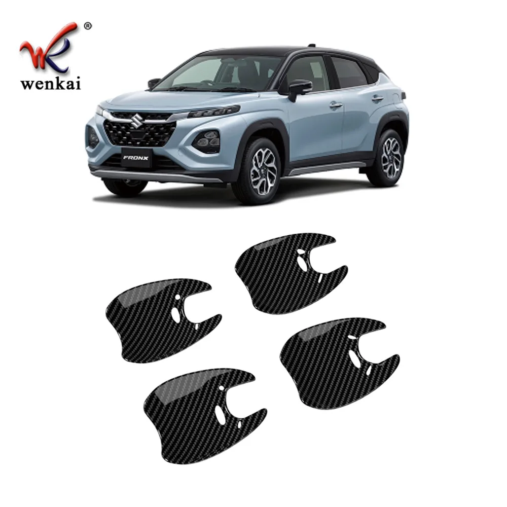 لسوزوكي فرونكس WDB3S WEB3S 2025 2026 ABS كروم مقبض الباب إكسسوارات خارجية لأبواب السيارات كوب تجويف الكسوة إدراج الصيد صب مقبلات