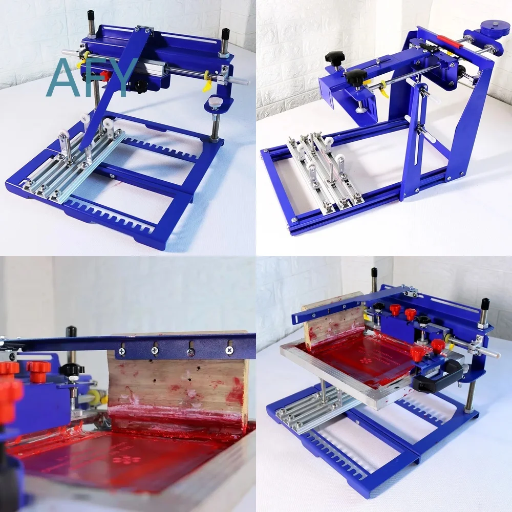 2026 Curved Screen Printing Machine Press for Silk Screen Printing Station Digital Flatbed UV Printer Equipment Industrial
