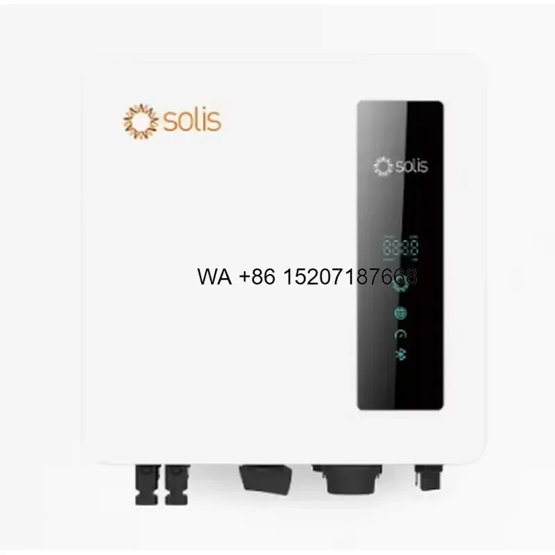 Wmwmnu for Solis Single Phase 2.5kW-6kW On Grid Solar Inverter S6-GR1P Series with 97.7% Efficiency for Home