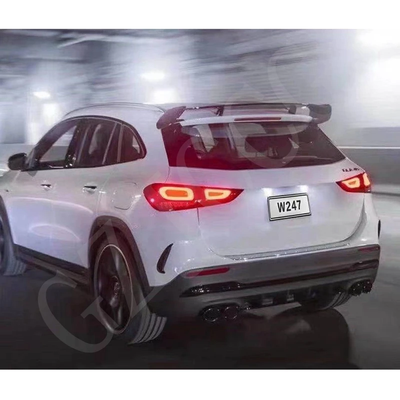 Car Wing Spoilers Auto Accessories For Mercedes-Benz GLA Class X157 GLA45 GLA200 GLA220 GLA250 GLA260 2020+