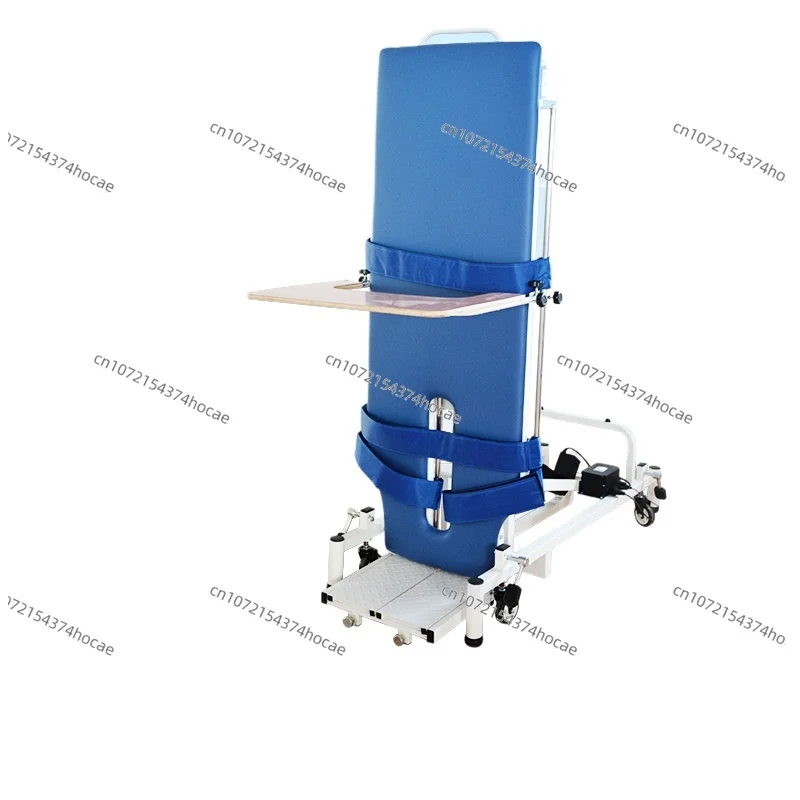 Adult electric upright bed, standing bed with ankle adjustment, rehabilitation exercise electric training bed