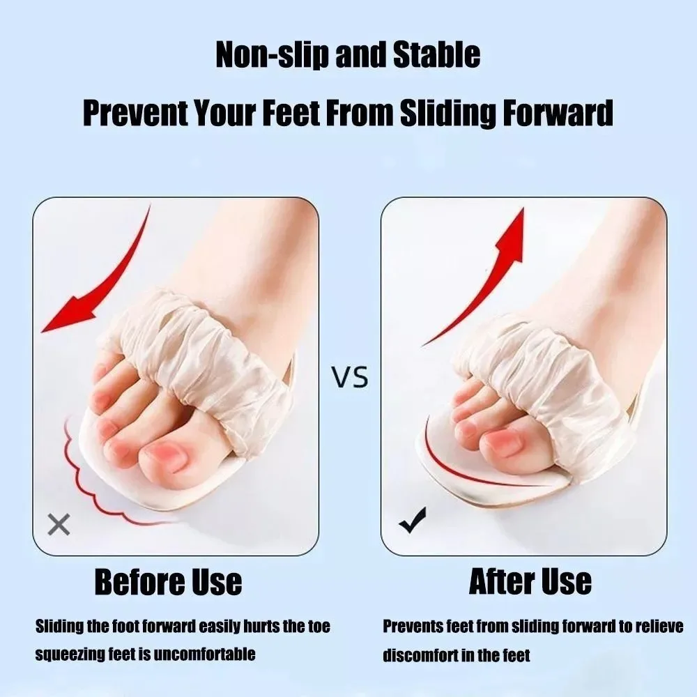 Nieuwe zelfklevende hoge hak inlegzolen antislip dames hoge hak pad zweetabsorptie comfortabele schoenen stickers