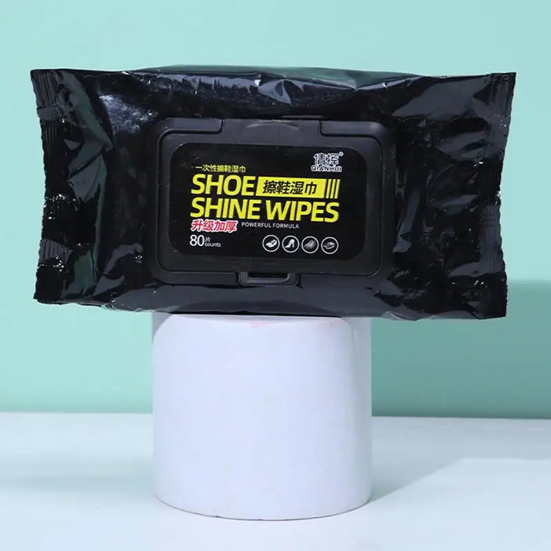 12/30/80pcs Sneaker Cleaning Wipes Shoe Cleaners Disposable Shoe Wipes Fast Cleaning Wet Wipes Cleaner Quick Cleaning Wet Wipes