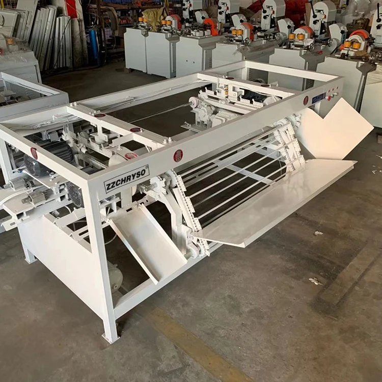 Linea di produzione per la lavorazione di filettature rotonde completamente automatiche in legno