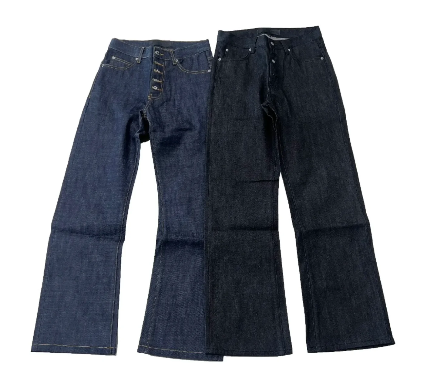 American retro nofaith red edge red ear original cow micro pull bootcut fit jeans