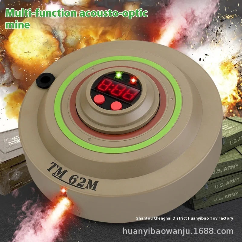 

New TM62M Mist Anti-Tank Mine 15x15x6cm Cospaly Cs Props Toys Around Children'S Toys Gifts Cos Prop Model