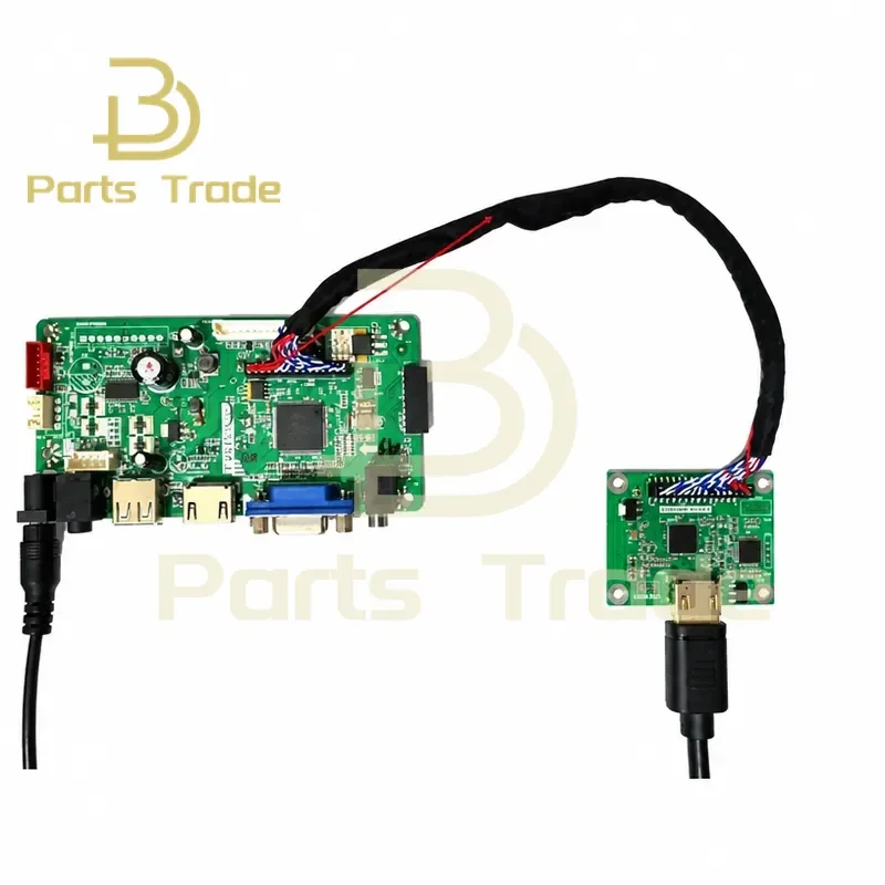 LVDS to HDMI Adapter Board Dual 8 Inputs to HDMI Output Supports Multiple Resolutions 5V