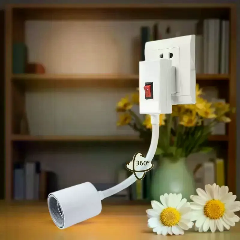 تركيبات إضاءة الحمام العالمية - مقاومة للانفجار ومقاومة للماء لمصابيح التسخين وأضواء السقف، سهلة التركيب المسماري، 1 أو 2 قطعة #6