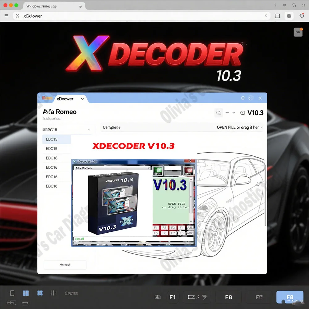 

Xdecoder 10.3 with Keygen obd2 scanner DTC Remover Crack DTC OFF Delete Software Full Verison for Hy/undai/VAG EDC15 EDC16 EDC17