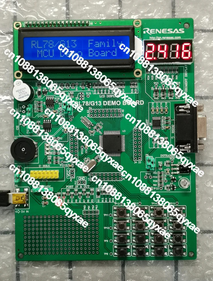 

Renesas Development Board / Rl78 / G13 / G14 / G12 / R5f100lga Development Board No Pins By Default(need Pins Should Tell Seller