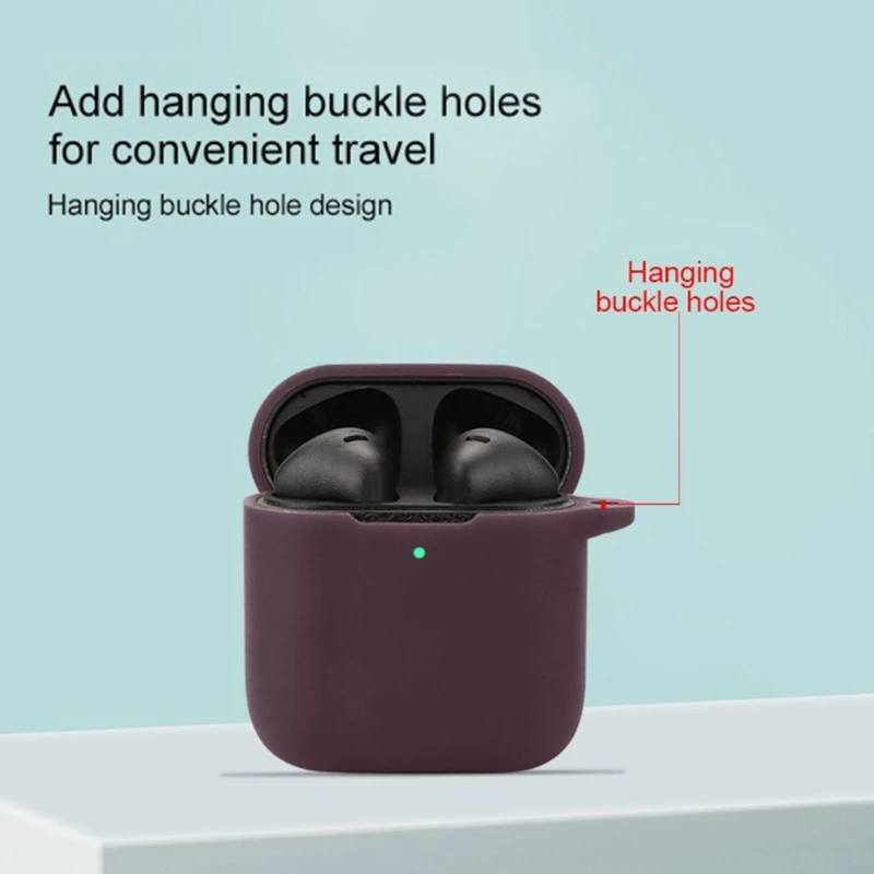 حافظة واقية من السيليكون الناعم لسماعات مارشال مينور III اللاسلكية المقاومة للصدمات والغبار