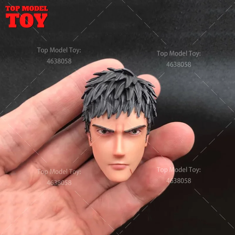 In Stock 1/6 Scale Anime Basketball Player Head Sculpt Carving Model Fit 12''  Male Soldier Action Figure Body Dolls Toy