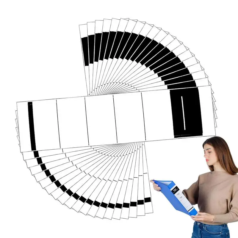 

Папка с наклейками на позвоночник, набор этикеток для файлов, папки, 100 листов, этикетки для позвоночника, наклейки, записываемые клейкие этикетки для папок