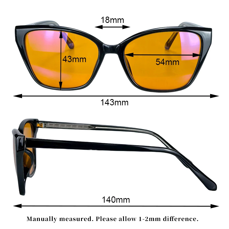 SHINU Anti Blue Light Glasses Colored lenses Red glasses TR90 Frame Better for sleep Relieve Eye Strain with Computers