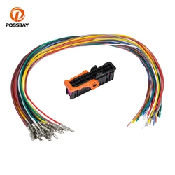1set/2set Car Door Cable Front Rear Wiring Harness Repair Kit Plug Replacement 51277171 1K0937702C for Skoda Fabia аксессуары