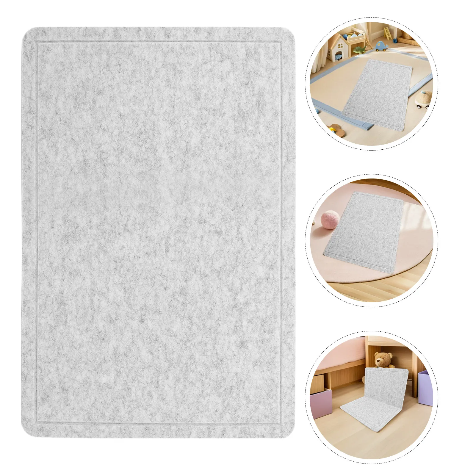 

Набор из 2-х фетровых ковриков для сборки пазлов, нескользящий, портативный, для хранения и демонстрации на столе, для путешествий и активного отдыха