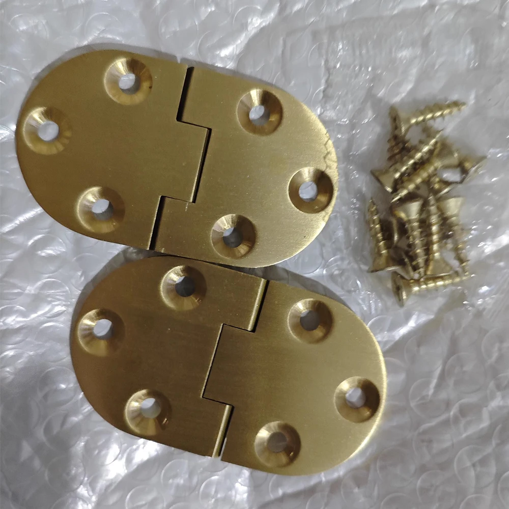 2 bisagras de latón para bande - Furniture Hardware Brass reseña y precio
