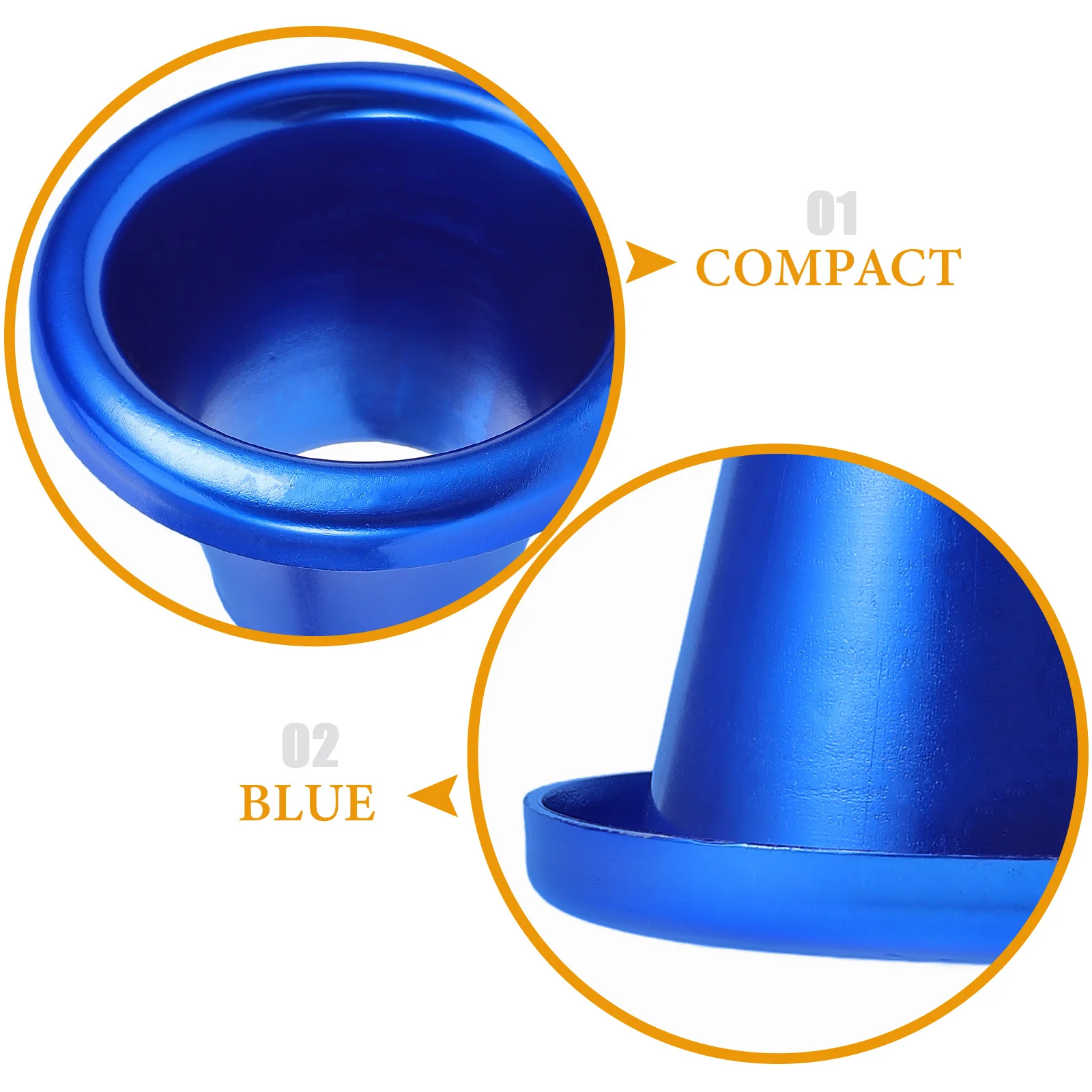 

Turbo Horn Inlet Decoration Modified Aluminum Alloy Air Intake Turbo Horn Cover Ring Car Accessory Improved Airflow Performance