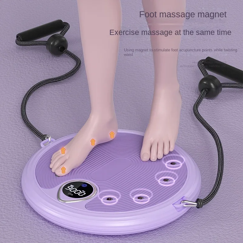 Xk Massage Twist Waist Turntable Thin Waist Waist Twist Machine Dance Machine Home Sports Weight Loss Fitness Equipment