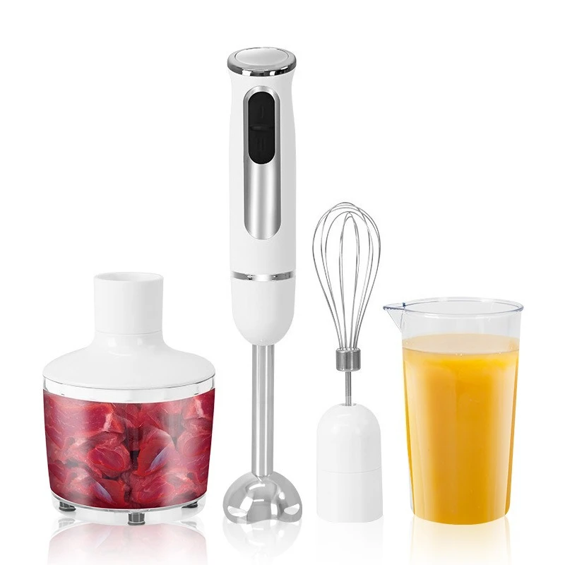

Household cooking stick Multifunctional handheld electric mixer Stainless steel head Small baby food juicer