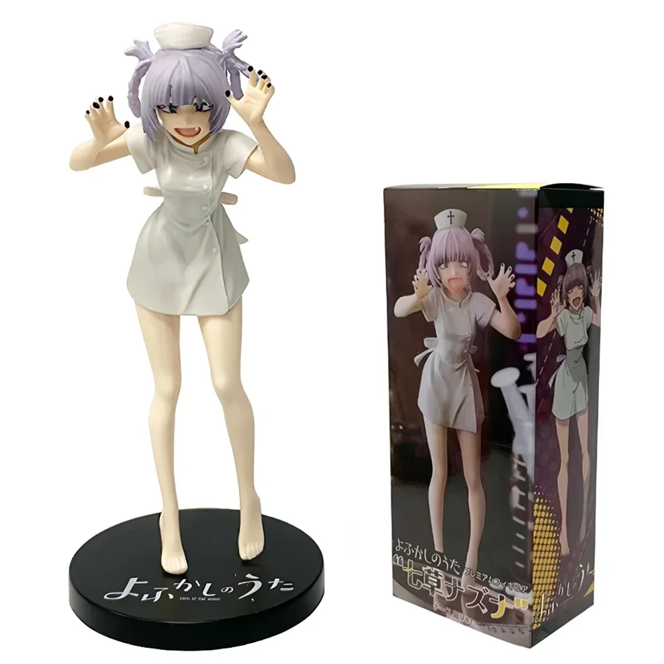 18 centimetri Anime Chiamata Della Notte Nanakusa Nazuna Vampiro Infermiera PVC Action Figure Collection Modello Bambola Ornamenti Giocattoli Regalo