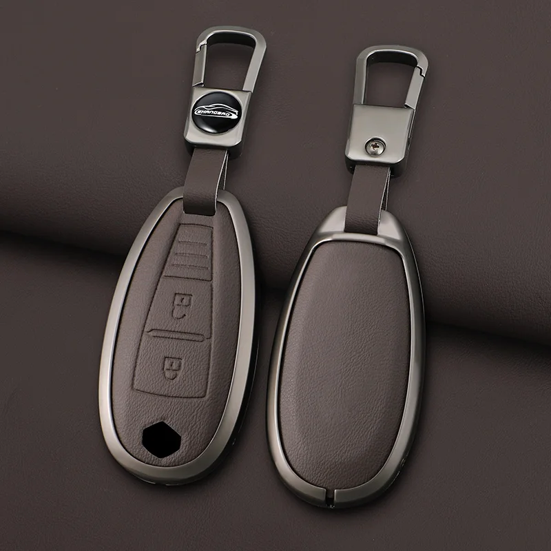 Zink-legierung Auto Fernbedienung Schlüssel Fall Shell Cover Fob Für Suzuki Vitara Swift Ignis Kizashi SX4 Baleno Ertiga Samurai S-kreuz Accessori – Detail 6