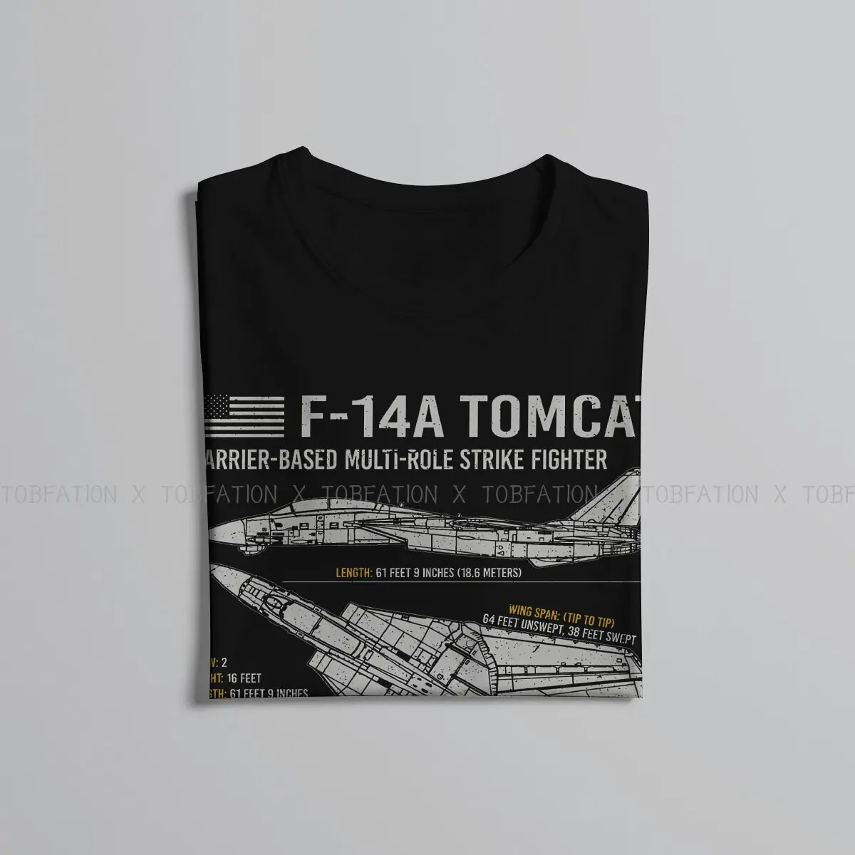 Top Gun Maverick Goose Film Fabric TShirt F-14 Tomcat US Navy Aircraft Plane USAF Airplane Blueprint T Shirt Men Tee Shirt