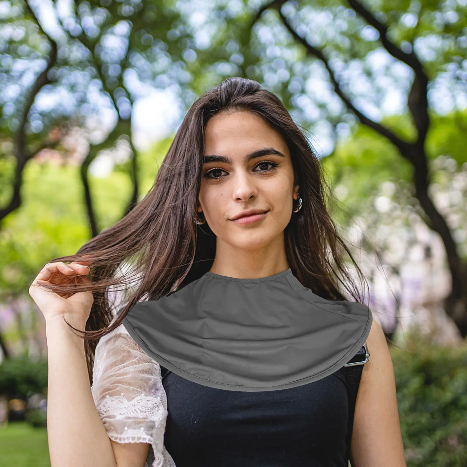 

Солнцезащитная накидка для женщин с УФ-защитой: легкая, дышащая, для защиты плеч и шеи, летняя защита для активного отдыха, вождения и походов