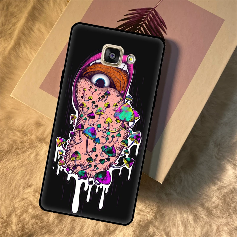 Colourful Psychedelic Trippy Art Case For Samsung Galaxy J4 J6 2018 A6 A8 Plus J8 A7 A9 J1 A3 A5 2016 J3 J5 J7 2017 Cover