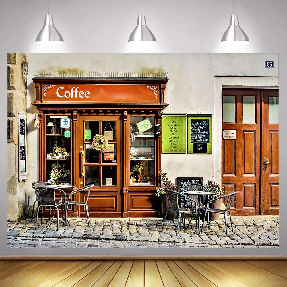 

France Paris Street Town Cafe Restaurant Temple Bar Backdrop Photography Background Birthday Party Decoration Cityscape Landmark